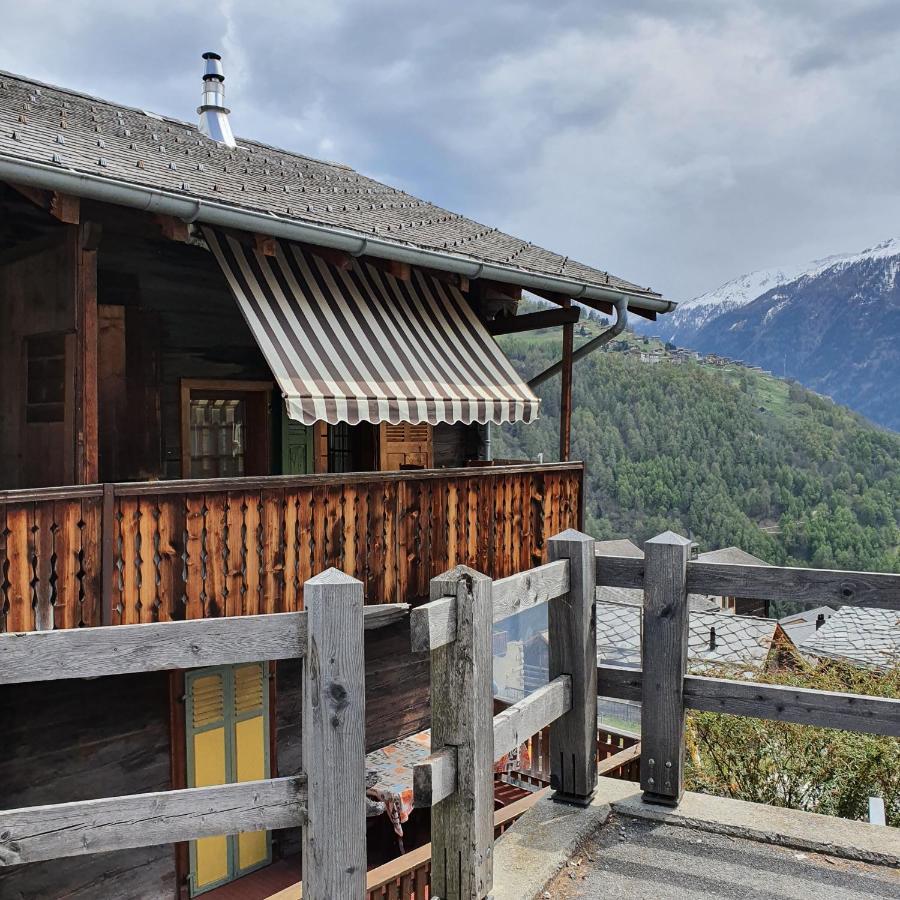 Apartmán De Sur La Rive Droite Du Val D'herens Mase